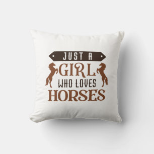 Alleen een meisje dat van paarden houdt kussen