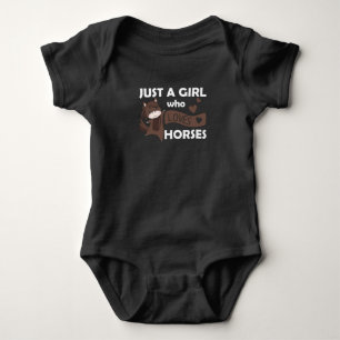 Alleen een meisje dat van Paarden houdt, weet Pony Romper