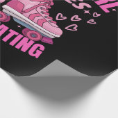 Alleen een meisje dat van Roller houdt. Cadeaupapier (Hoek)