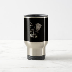 Alleen een meisje dat van schapen houdt   cadeau v reisbeker