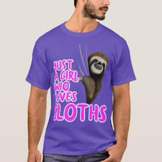 Alleen een meisje dat van Slots houdt T-shirt