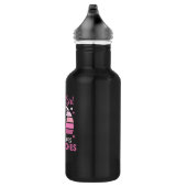 Alleen een meisje dat van struisvogels houdt, stom waterfles  (Rechts)