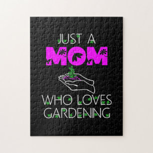 Alleen een moeder die van Gardening houdt Legpuzzel