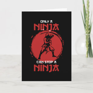 Alleen een Ninja kan een Ninja Fighter stoppen Kaart