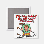 Alleen een spel magneet (Voorkant / Achterkant)