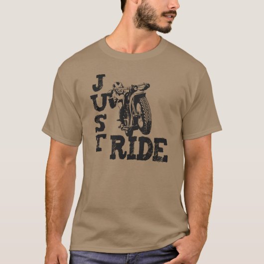 Alleen een T-shirt met ride (Voorkant)
