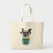 Alleen Einstein Vibes - Canvas tas (Voorkant)