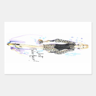 Alleen Fabu-Lace. Rechthoekige Sticker