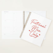 Alleen fictieve Mannen Planner (Display)