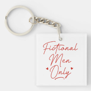 Alleen fictieve Mannen Sleutelhanger