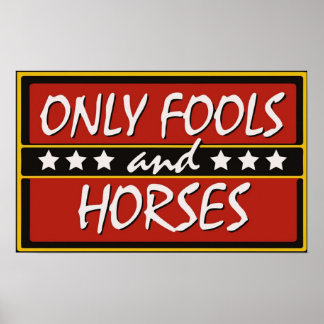Alleen Fools and Horses Grappig Brits TV-Show Poster