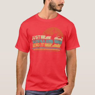 Alleen Gaan Zenden Het Freestyle FPV Drone Pilot R T-shirt