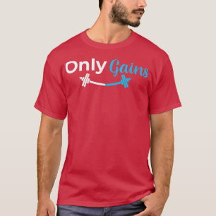 Alleen Gaines Gewichtstofinrichting fitness Gym T-shirt