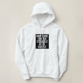 ALLEEN GENEZING VOOR DE STRIJD IS DE HUSTLE HOODIE