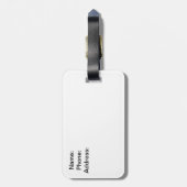 Alleen getrouwd bagagelabel (Achterkant verticaal)