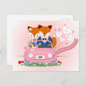 Alleen getrouwd briefkaart (Voorkant / Achterkant)