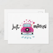 Alleen getrouwd briefkaart (Voorkant / Achterkant)