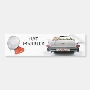 Alleen getrouwd bumpersticker