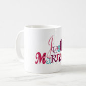 Alleen getrouwd koffiemok (Voorkant links)