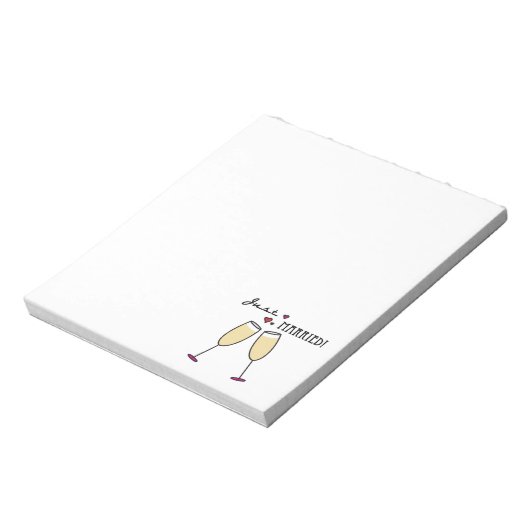 Alleen getrouwd notitieblok (Gedraaid)