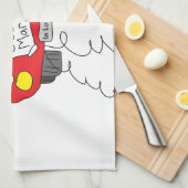 Alleen getrouwd theedoek (Quarter Fold)