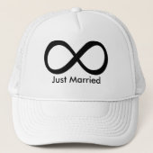 Alleen getrouwd trucker pet (Voorkant)