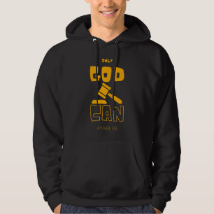 Alleen God kan me Mannen beoordelen. Hoodie