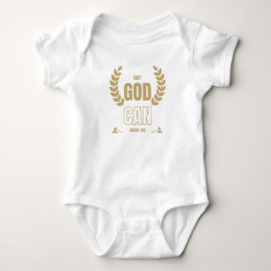 Alleen God kan mij bijbelse Unisex beoordelen Romper