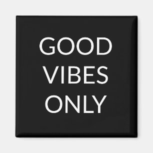 Alleen goede steekpenningen, zwarte witte opstandi magneet