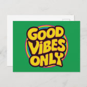 Alleen goede steekproeven briefkaart (Voorkant / Achterkant)