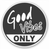 Alleen goede steekproeven sticker (Voorkant)