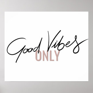 ALLEEN GOEDE VIBER POSTER