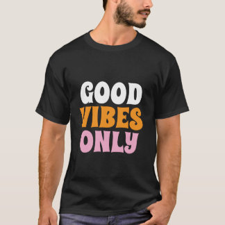 Alleen Goede Vibes zwart T-shirt