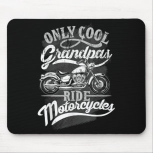 Alleen Grandpas Ride Motorcycli Quote voor opa M Muismat