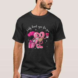 Alleen hartogen voor u Valentijn riemtas hart w T-shirt