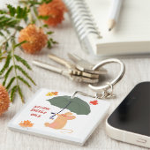 Alleen herfstenergie sleutelhanger (Voorkant Rechts)