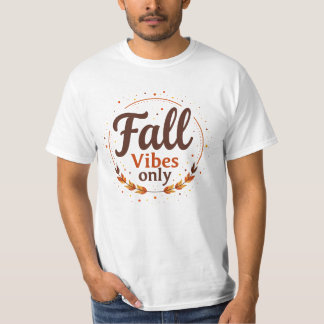 Alleen herfststemming t-shirt