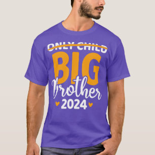 Alleen het kind vervalt de grote broer 2024 zwange t-shirt