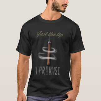Alleen het puntje, dat beloof ik, sigaar shirt voo