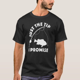 Alleen het Tip Belofte Vissen  Dubbele Betekenis H T-shirt