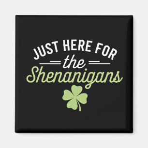 Alleen Hier Voor De Grappen St. Patrick's Dag Magneet