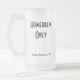 Alleen Homebrew, Home Brewer TV Matglas Bierpul