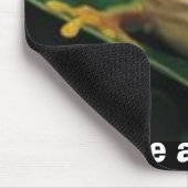 Alleen ik en mijn pad muismat (Hoek)