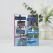 Alleen in LA briefkaart (Staand voorkant)