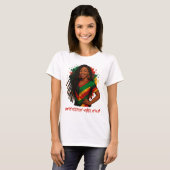 Alleen Juneteenth Vibes T-shirt (Voorkant volledig)
