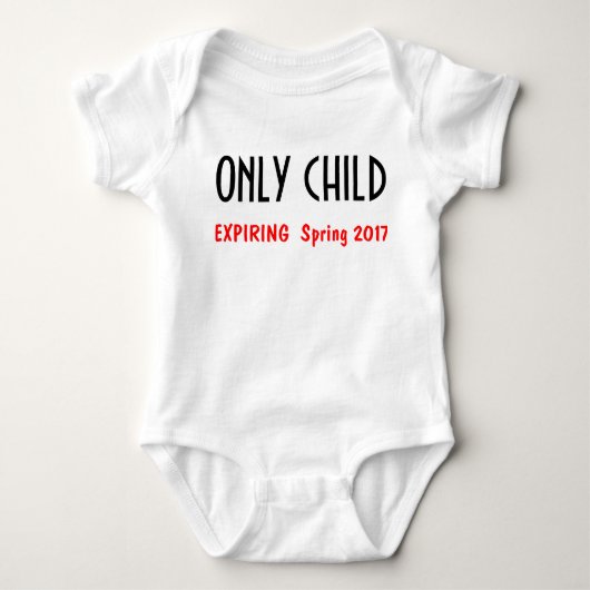 Alleen kind 1 romper (Voorkant)