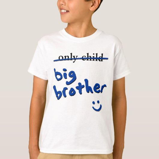 Alleen kind/Big Brother T-shirt (Voorkant)