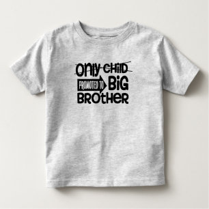 Alleen kind gepromoveerd Big Brother Kinder Shirts