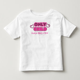 Alleen kinderen verlopen 20XX Kinder Shirts