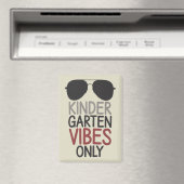 Alleen Kindergarten Vibes Terug naar school Magneet (Insitu (Vaatwasser))